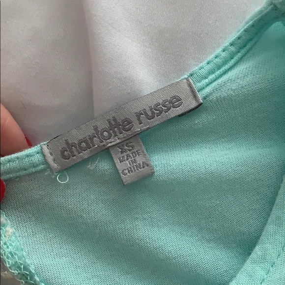 Teal Crop Top 🌸 - Picture 3 of 3